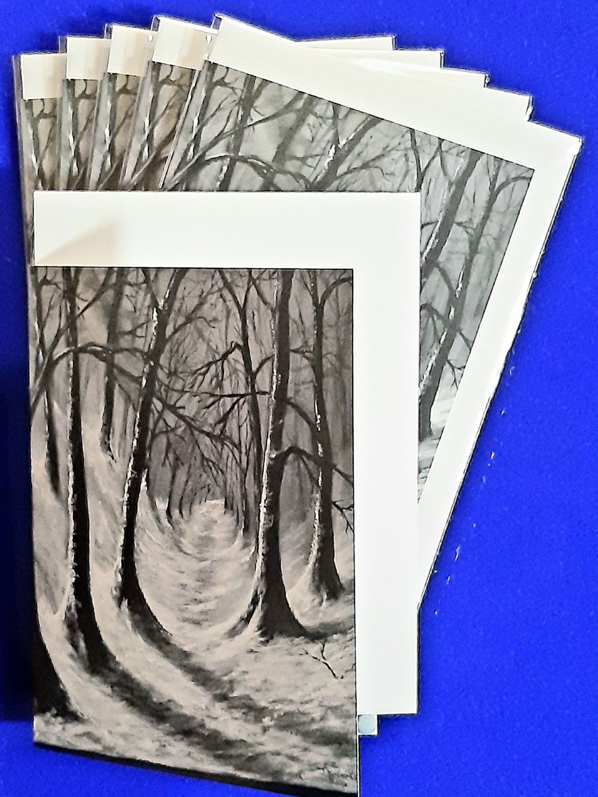 Christmas cards. Woodland Trail MTGP-2057 Pack size x6 or x12