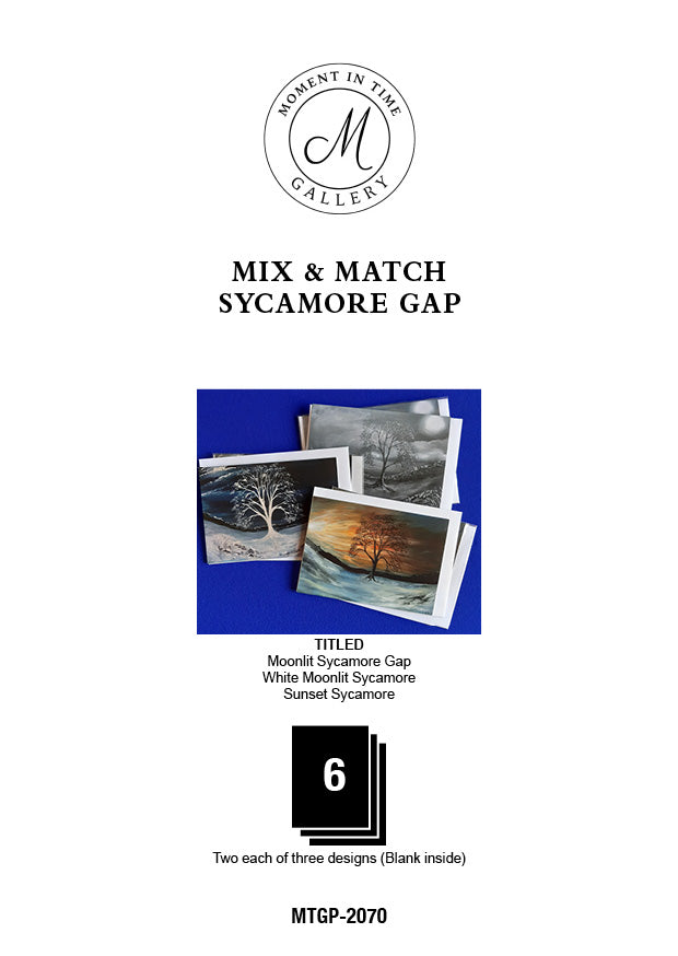 View of the "Mix & Match Sycamore Gap" pack insert.