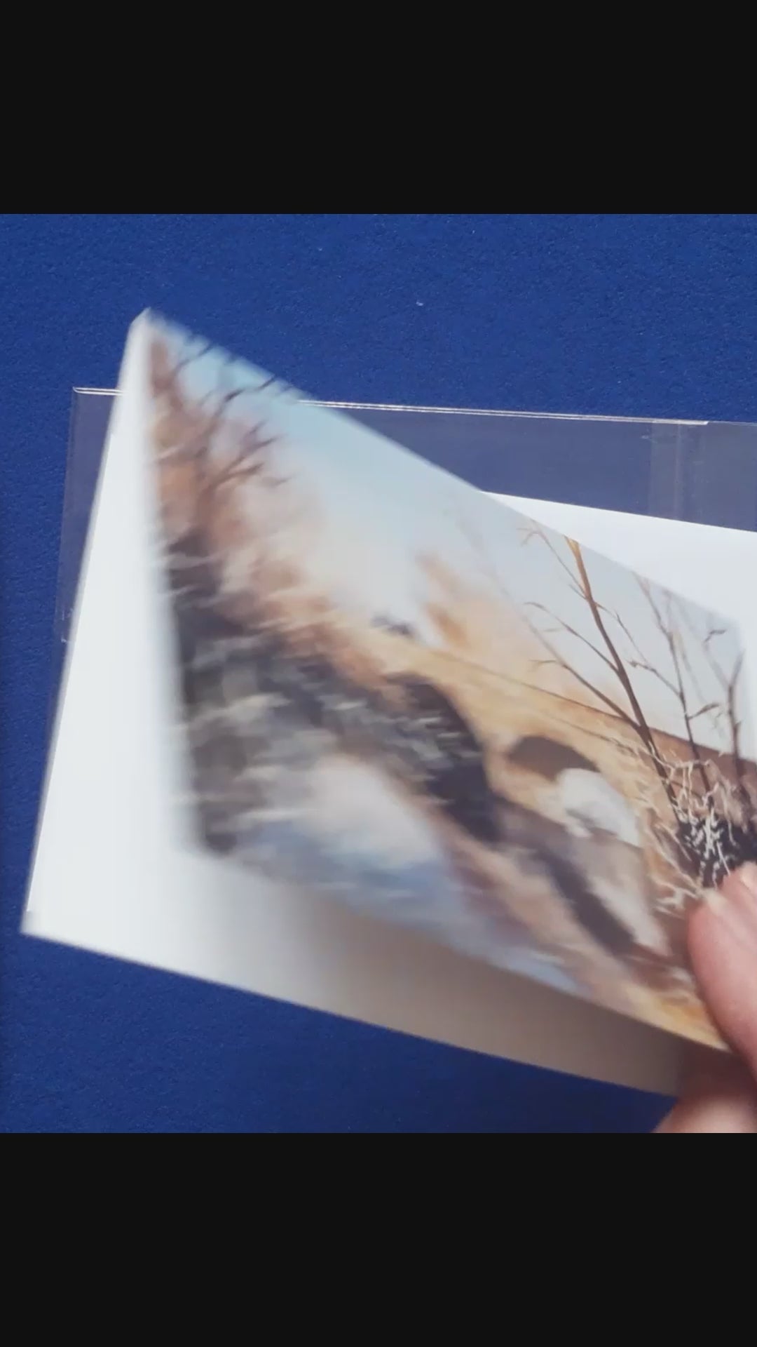 Video of card
Christmas Card, Winter Tyne Bridge
Print of an original watercolour artwork by Joanne Roberts,  Reflective winter view of the Tyne Bridge in Bellingham, in Northumberland, UK.  Single card, folded horizontally on the top, includes white envelope and cello packaging. Blank inside for your personal messages and memories to be added. Size 5 x 7 inch